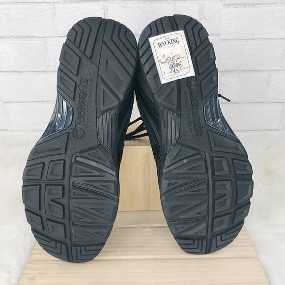 George Foreman Spiro Footworks Leather Black Sneaker Men's Size 11 Wide NWT - Picture 5 of 6